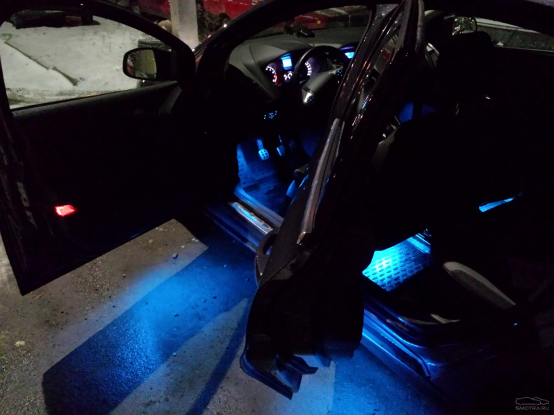 подсветка околодверного пространства форд фокус 2 рестайлинг